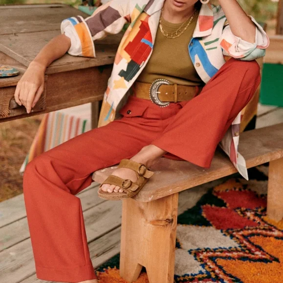 Sezane Phil Trousers - Picture 2 of 12